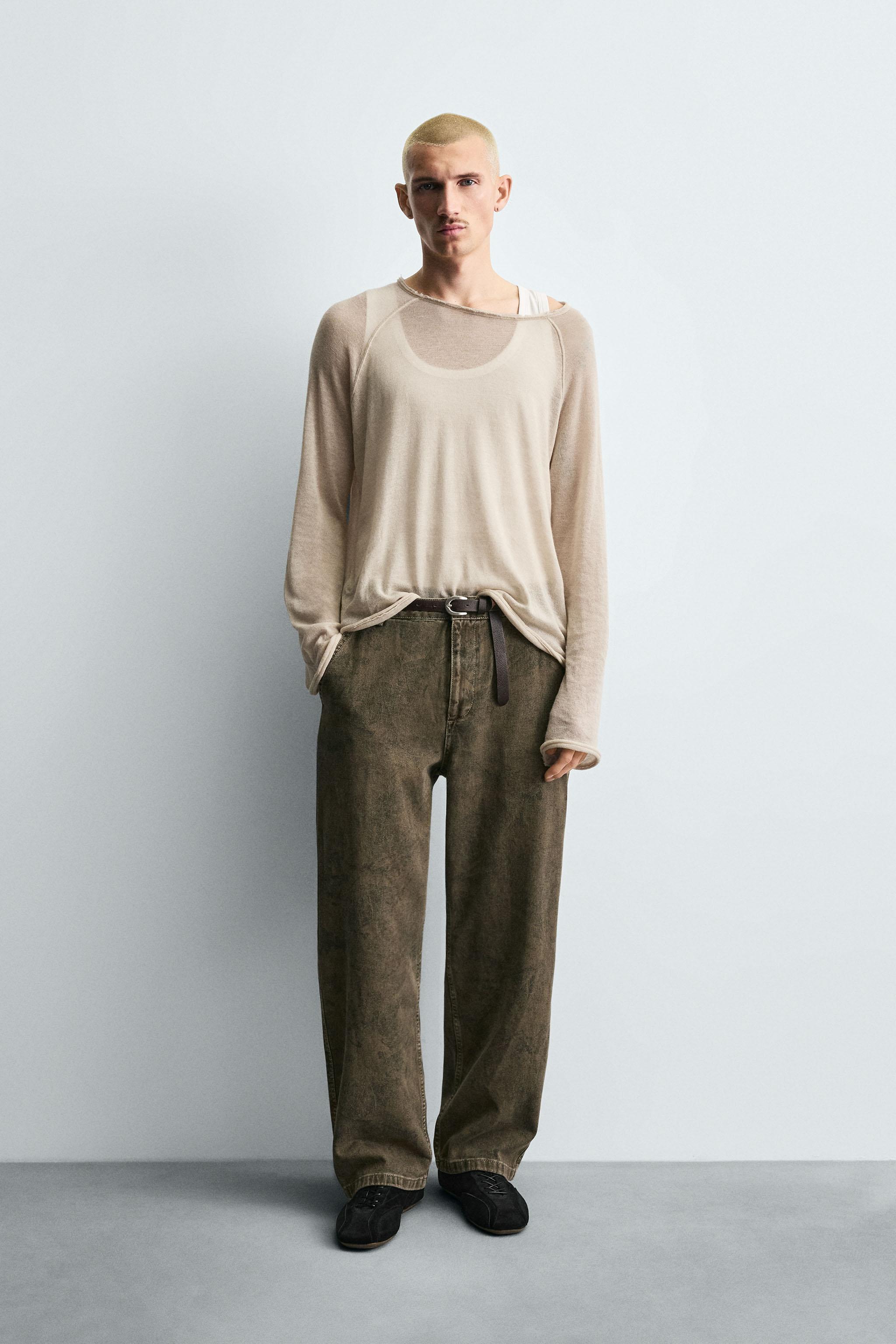 PANTALON CARPENTER À IMPRIMÉ ABSTRAIT